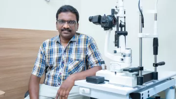 Doctors Ganeshkumar Jayakrishnan of Athreya Vitreo Retinal Centre In Trichy